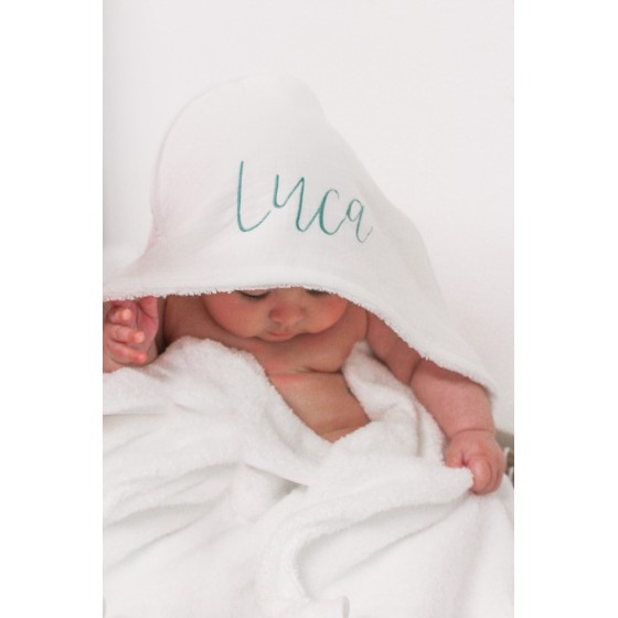 Capa de baño bebé personalizada