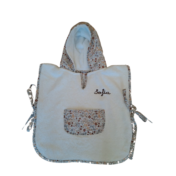 Poncho playa flor Candela...