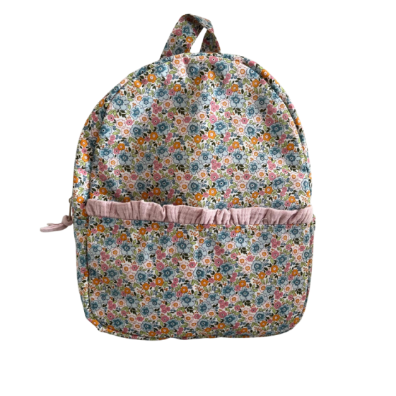 Mochila infantil impermeable flor Tambo volante rosa
