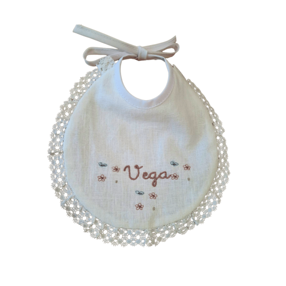 Babero personalizado bautizo