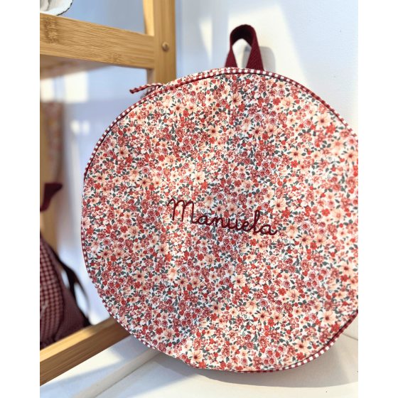 Funda pandereta flor Matilda