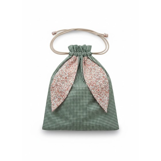 Bolsa merienda orejas vichy...