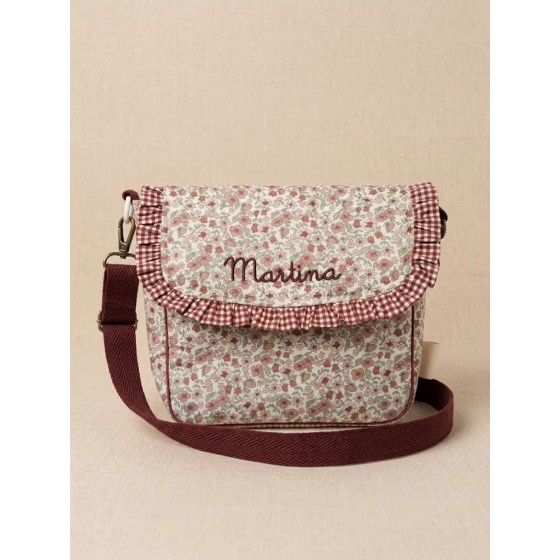 Bandolera infantil flor y...